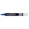 Marqueur tableau blanc Maxiflo pointe biseautée 4,6mm bleu