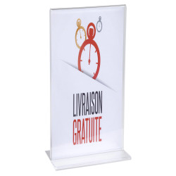Porte-visuel droit vertical DL