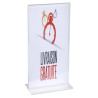 Porte-visuel droit vertical DL