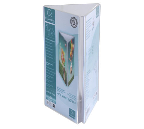 Porte-visuel tryptique DL
