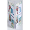 Porte-visuel tryptique DL