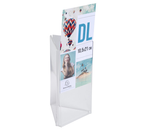 Porte-visuel tryptique DL