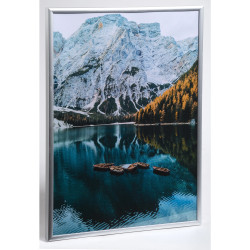 Cadre photo mural aluminium A3