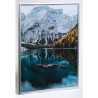 Cadre photo mural aluminium A3