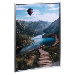 Cadre photo mural aluminium A3