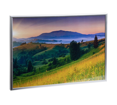 Cadre photo mural aluminium A3