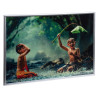 Cadre photo mural aluminium A3