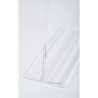 Porte-visuel droit vertical A4