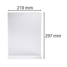 Porte-visuel droit vertical A4
