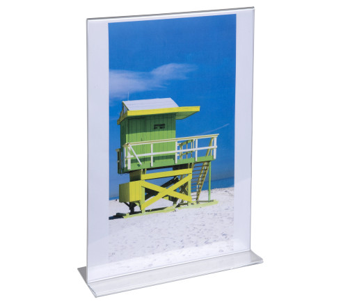 Porte-visuel droit vertical A4