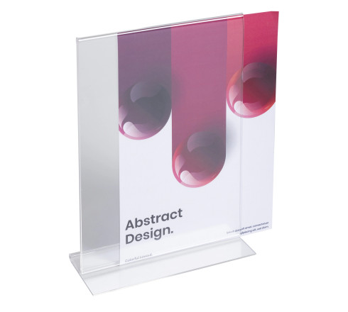 Porte-visuel droit vertical A4