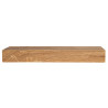 Porte-visuel avec socle en bois vertical A4
