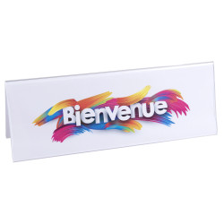 Lot de 5 chevalets double face horizontal A4