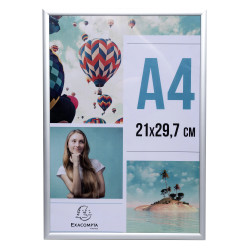 Cadre photo aluminium A4