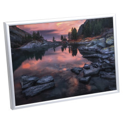Cadre photo aluminium A4