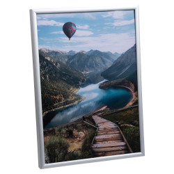 Cadre photo aluminium A4