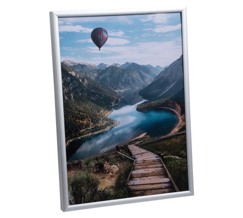 Cadre photo aluminium A4