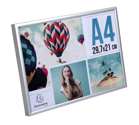 Cadre photo aluminium A4
