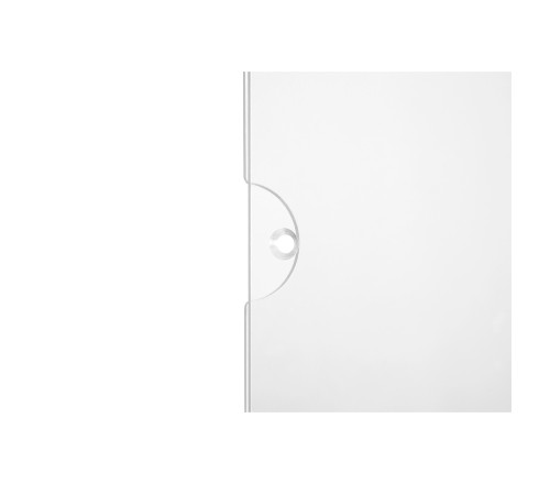 Porte-visuel mural horizontal A4