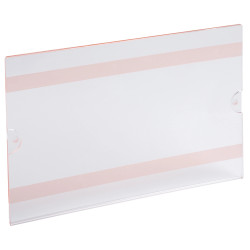 Porte-visuel mural horizontal A4