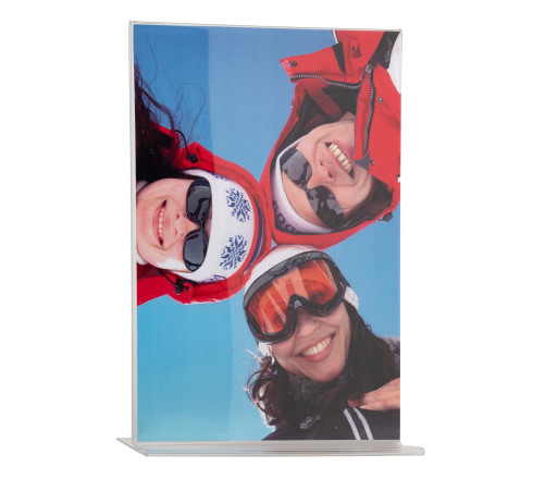 Porte-visuel droit vertical A5