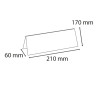 Lot de 5 chevalets double face horizontal A5