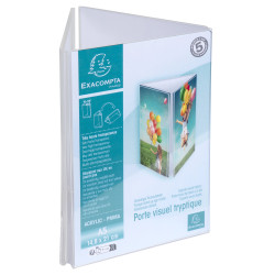 Porte-visuel tryptique A5