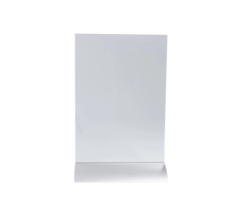 Porte-visuel vertical pied aluminium A5