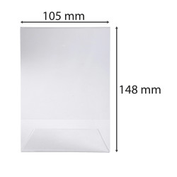 Porte-visuel incliné vertical A6