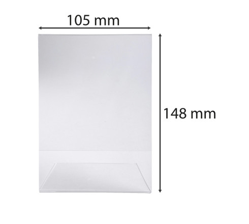 Porte-visuel incliné vertical A6