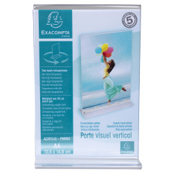Porte-visuel droit vertical A6