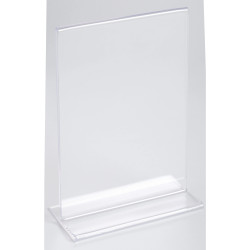 Porte-visuel droit vertical A6