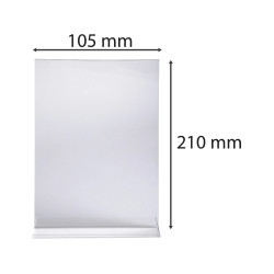 Porte-visuel droit vertical A6