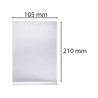 Porte-visuel droit vertical A6