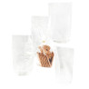 Lot de 100 sachets de cellophane format 11,5 x 19 cm