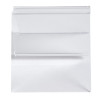 Porte-carte clip L100mm
