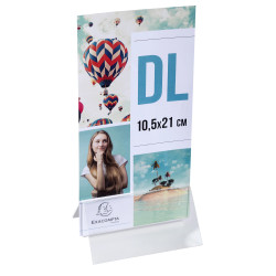 Porte-carte clip L100mm