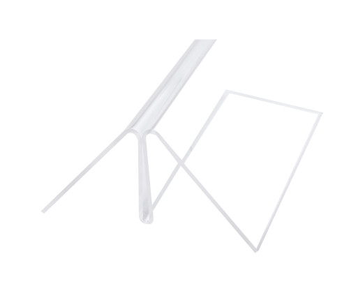 Porte-carte clip L100mm