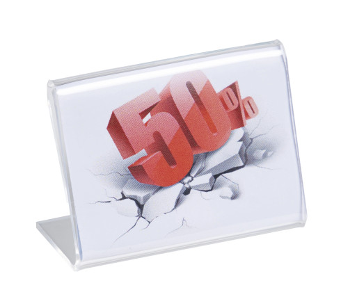 Lot de 10 porte-étiquettes A9 horizontal