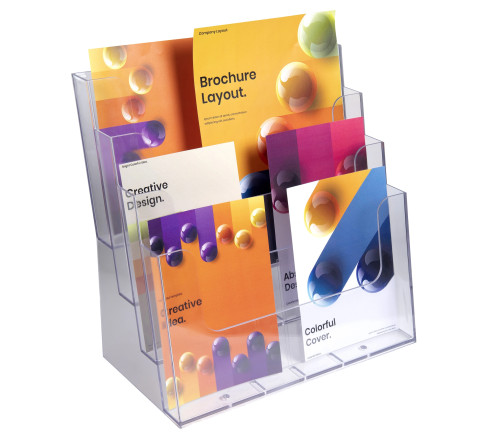 Séparation médiane horizontal A4 (jeu de 2 pièces)