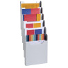Trieur mural modulable vertical 6 compartiments A4