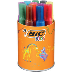Pot de 12 marqueurs Maxi Colour assortis