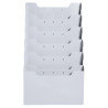 Trieur mural modulable horizontal 6 compartiments A4