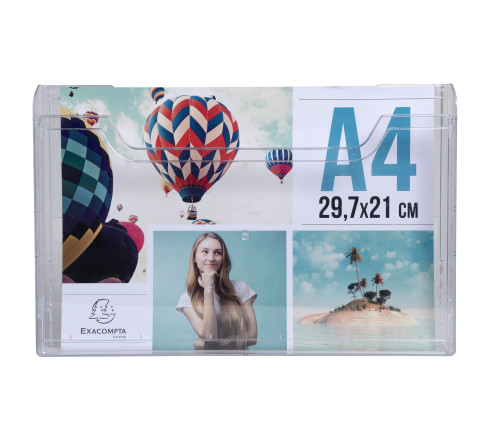 Distributeur de prospectus horizontal A4