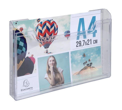 Distributeur de prospectus horizontal A4