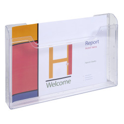 Distributeur de prospectus horizontal A4