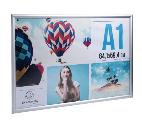 Cadre mural aluminium A1
