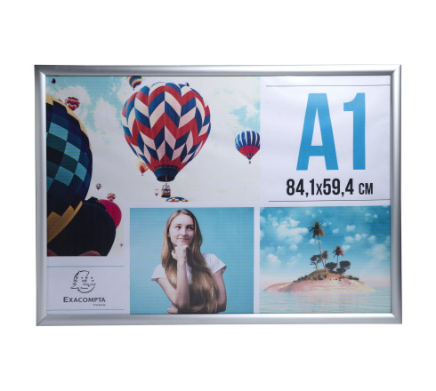 Cadre mural aluminium A1