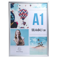 Cadre mural aluminium A1