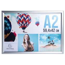 Cadre mural aluminium A2